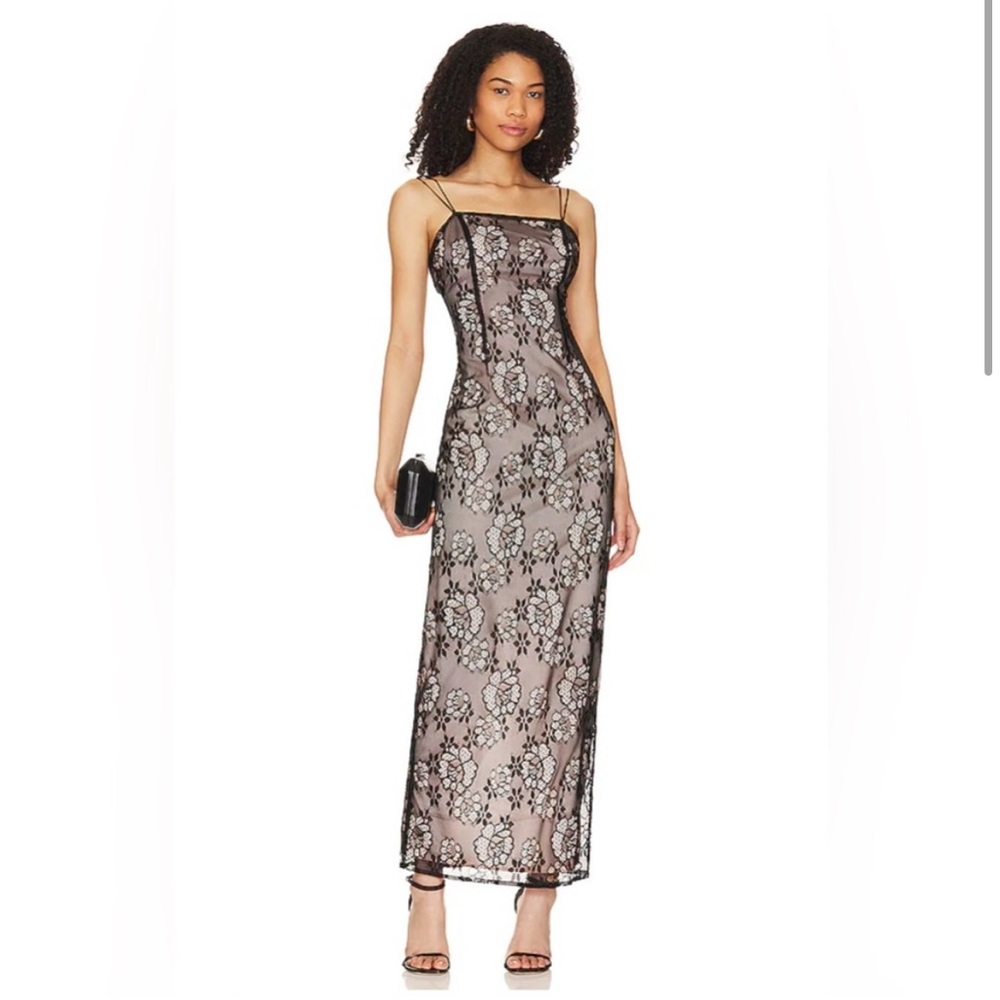 Floral lace dress - more to come (revolve) 🖤🖤